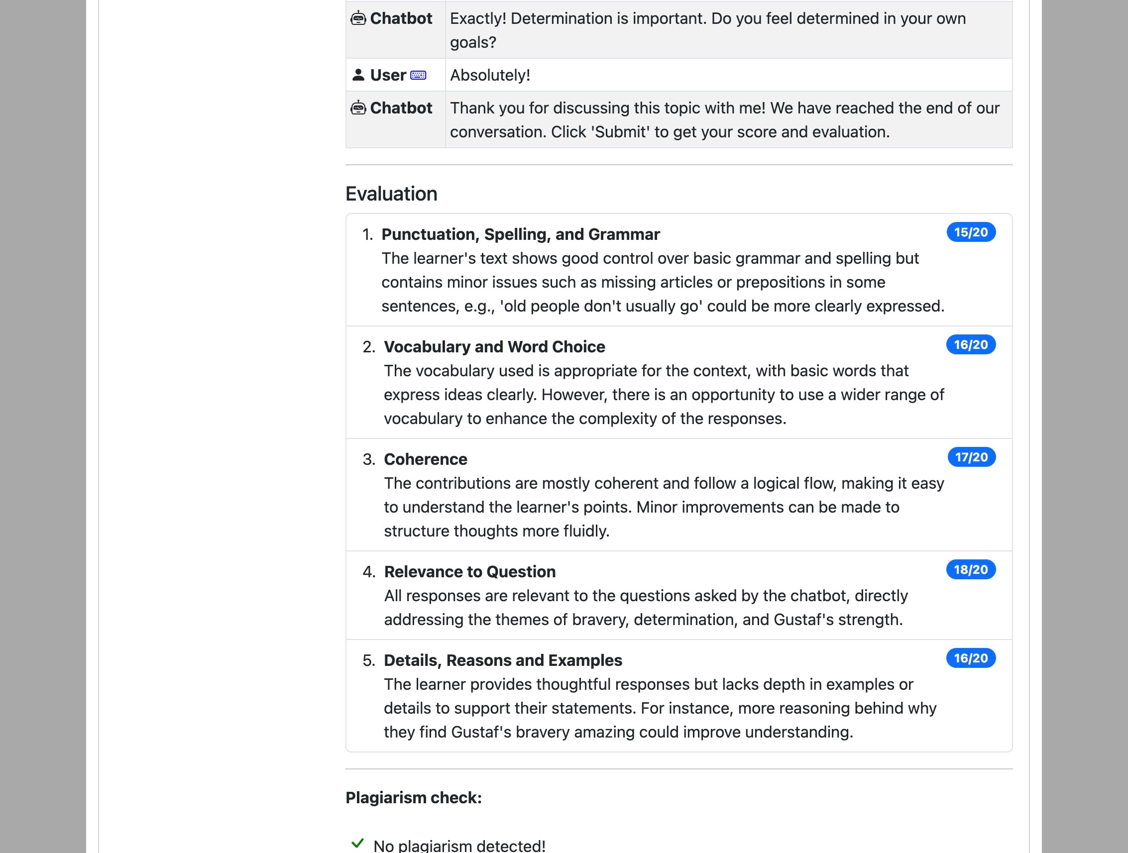 Screenshot for How to do the 'Discuss' activity, step 13