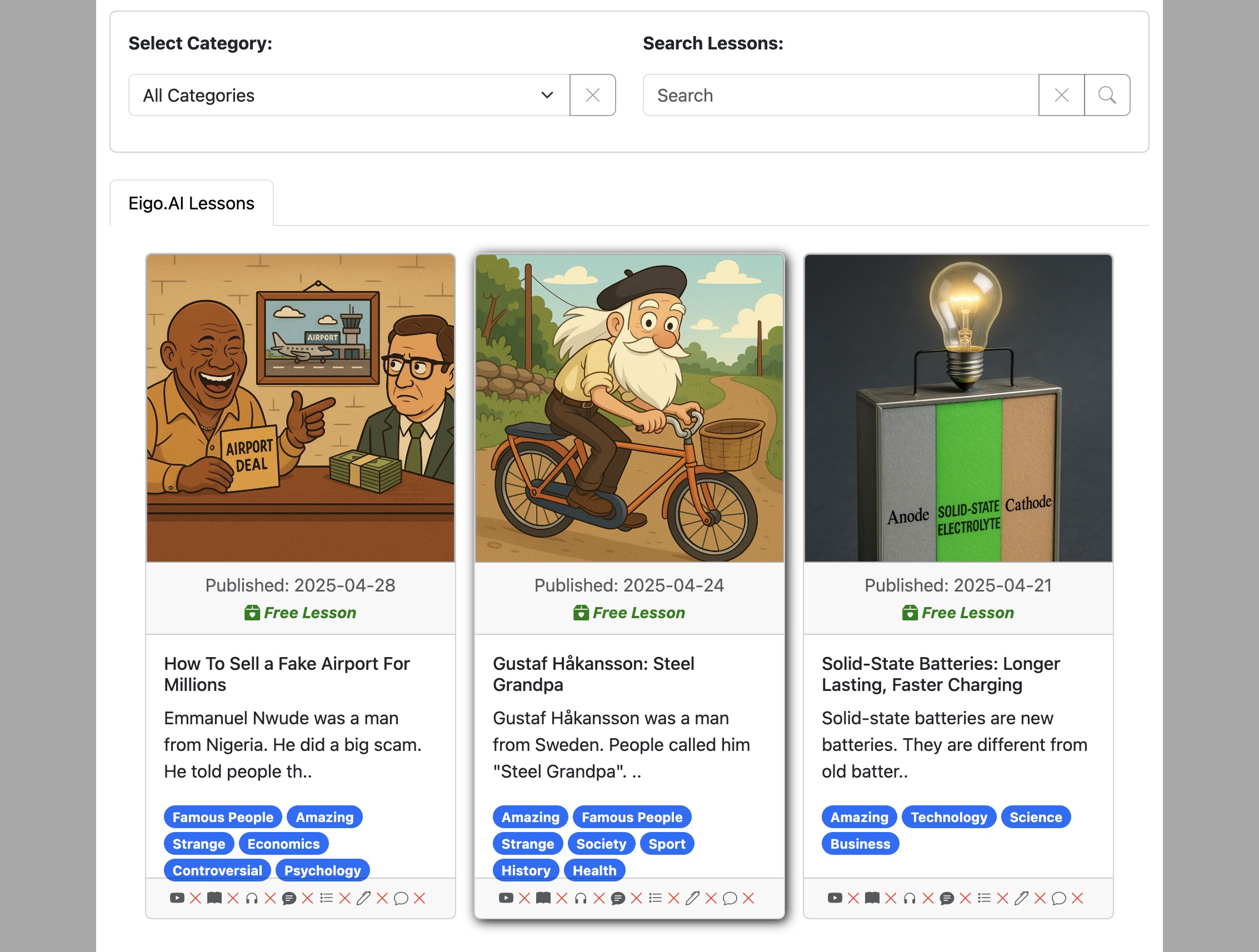 Screenshot for How to do the 'Write' activity, step 2