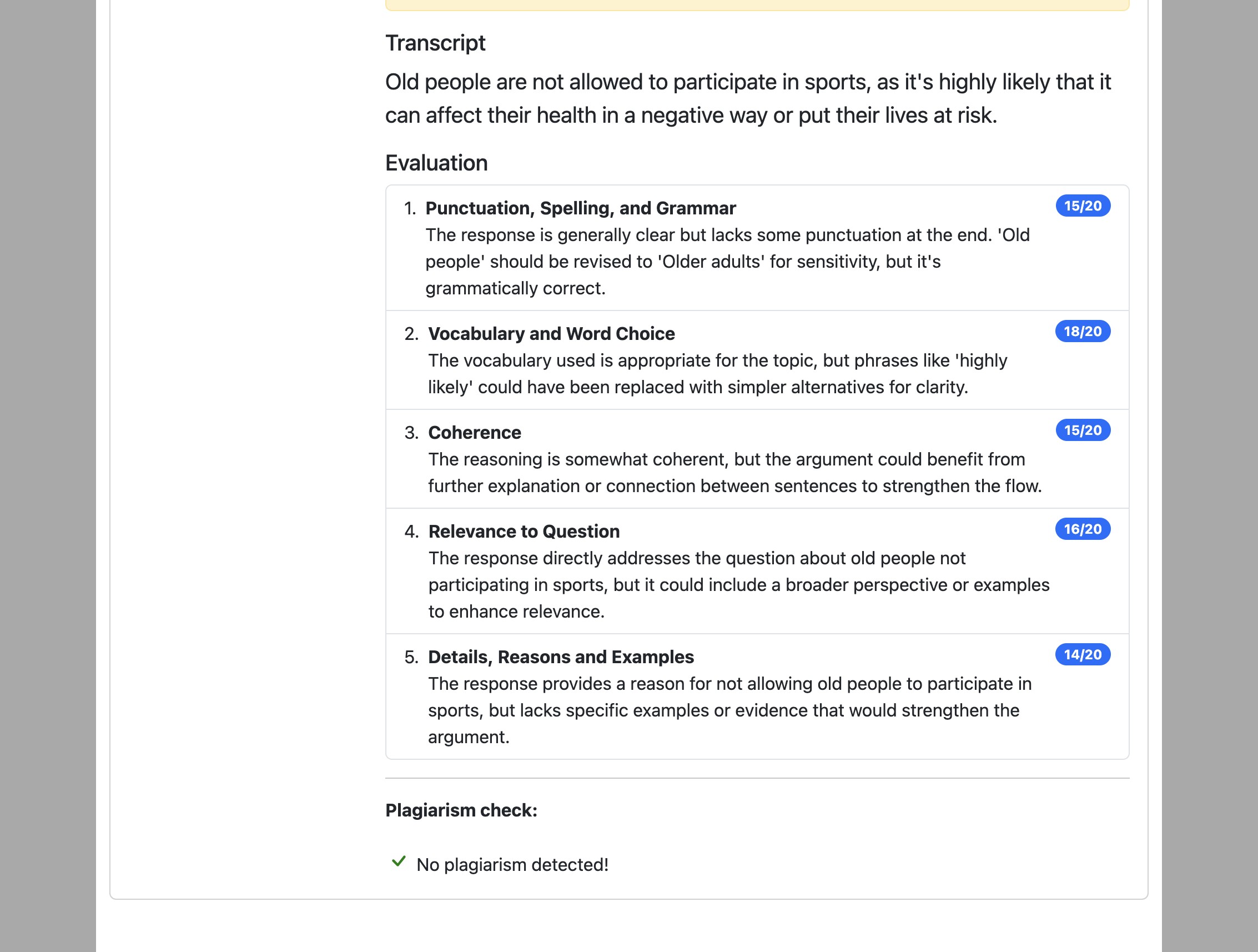 Screenshot for How to do the 'Write' activity, step 9