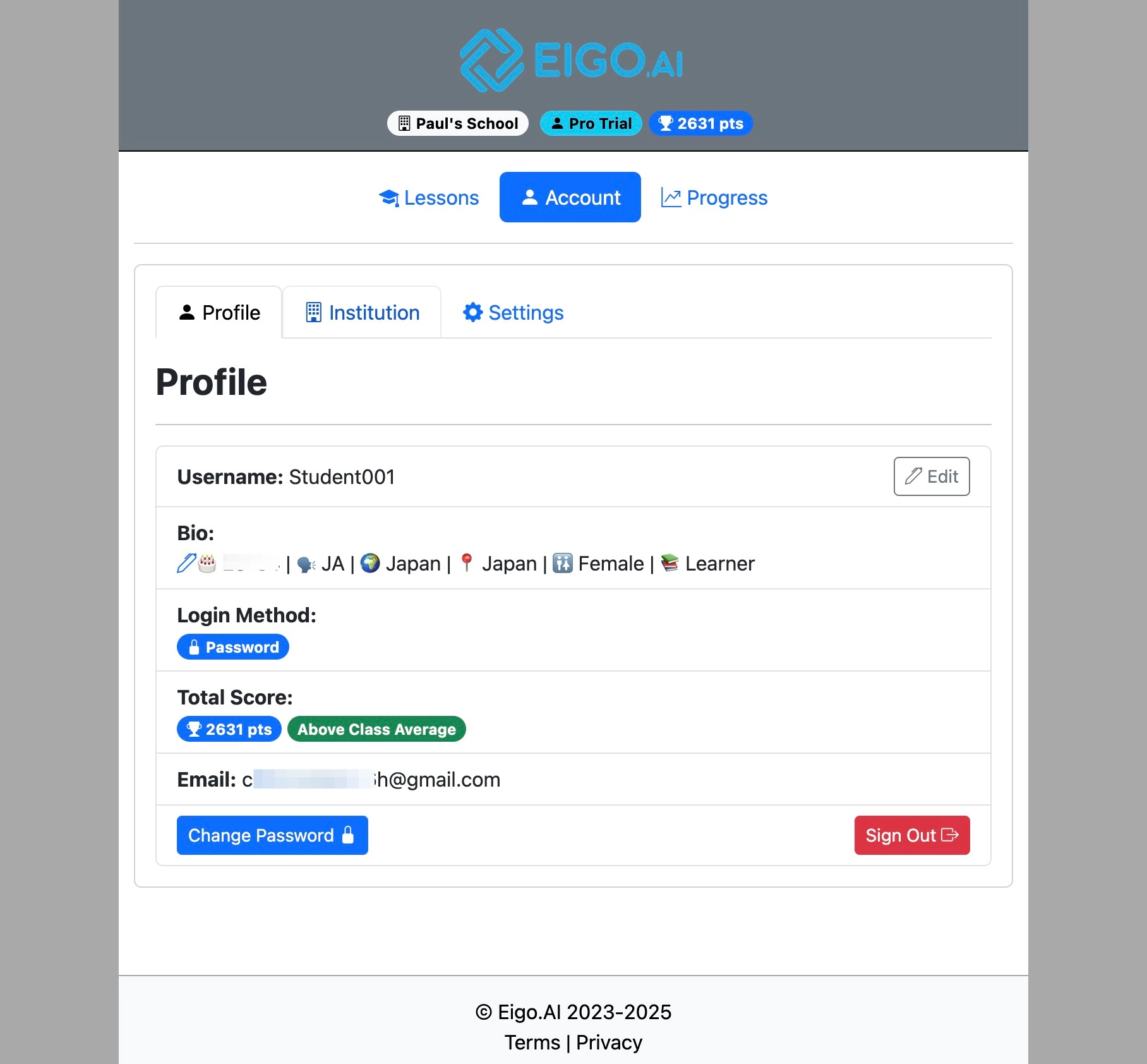 Screenshot for How to purchase an access code, step 1