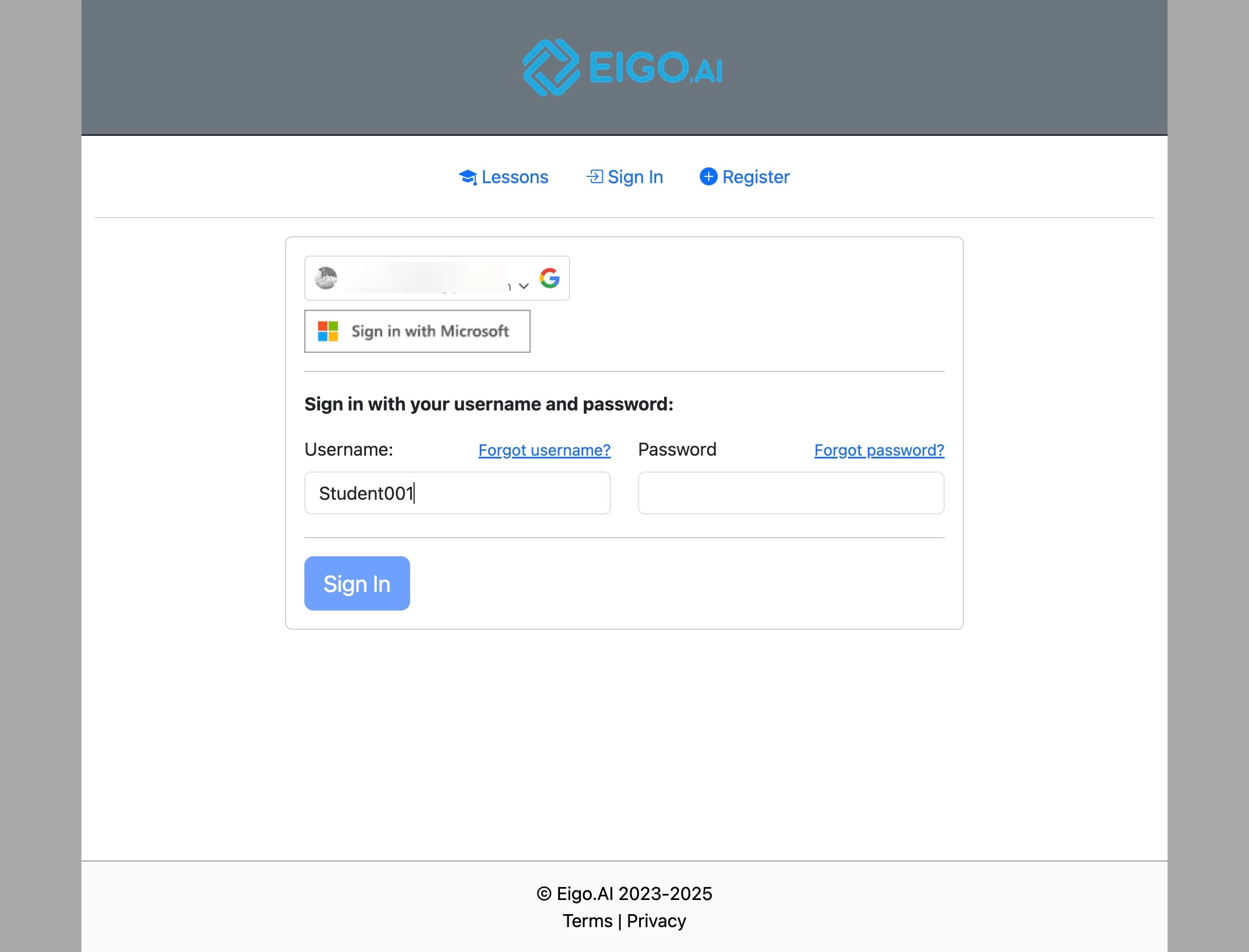 Screenshot for How to reset your password, step 12