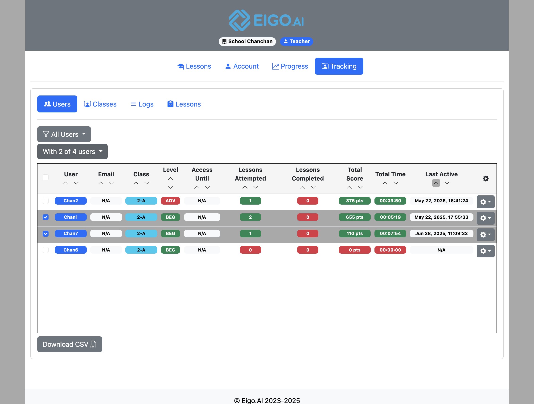 Screenshot for How to manage user accounts, step 17