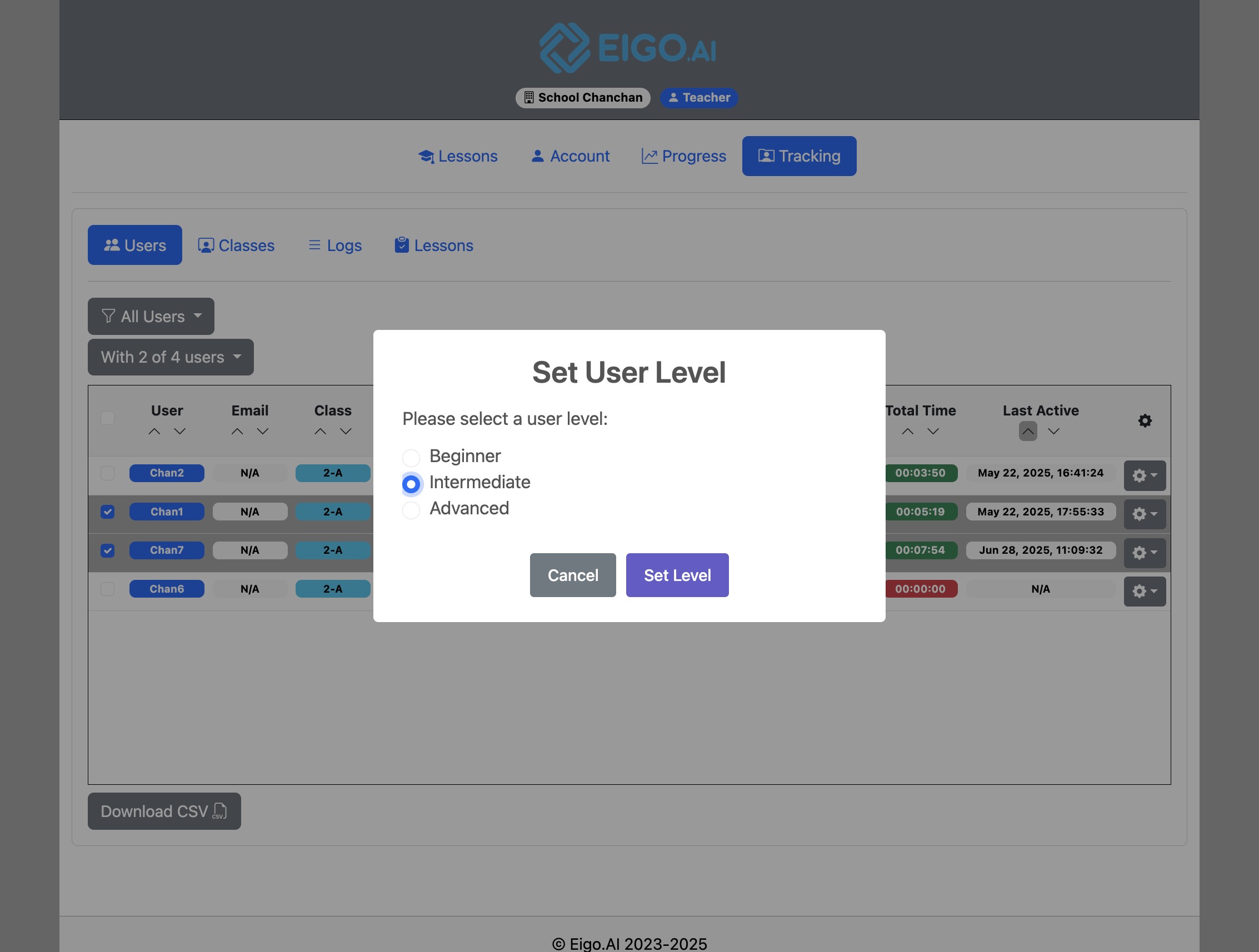 Screenshot for How to manage user accounts, step 19