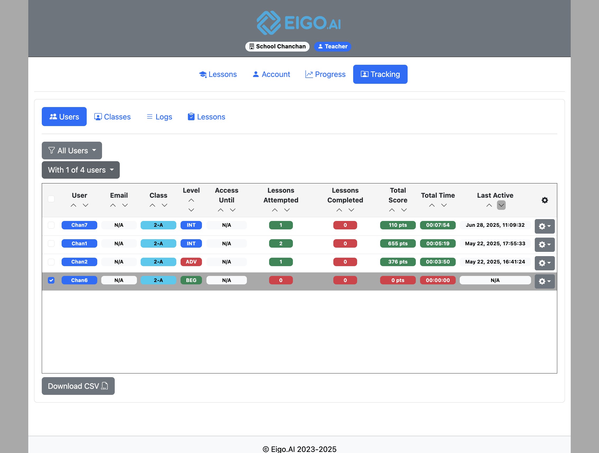 Screenshot for How to manage user accounts, step 20
