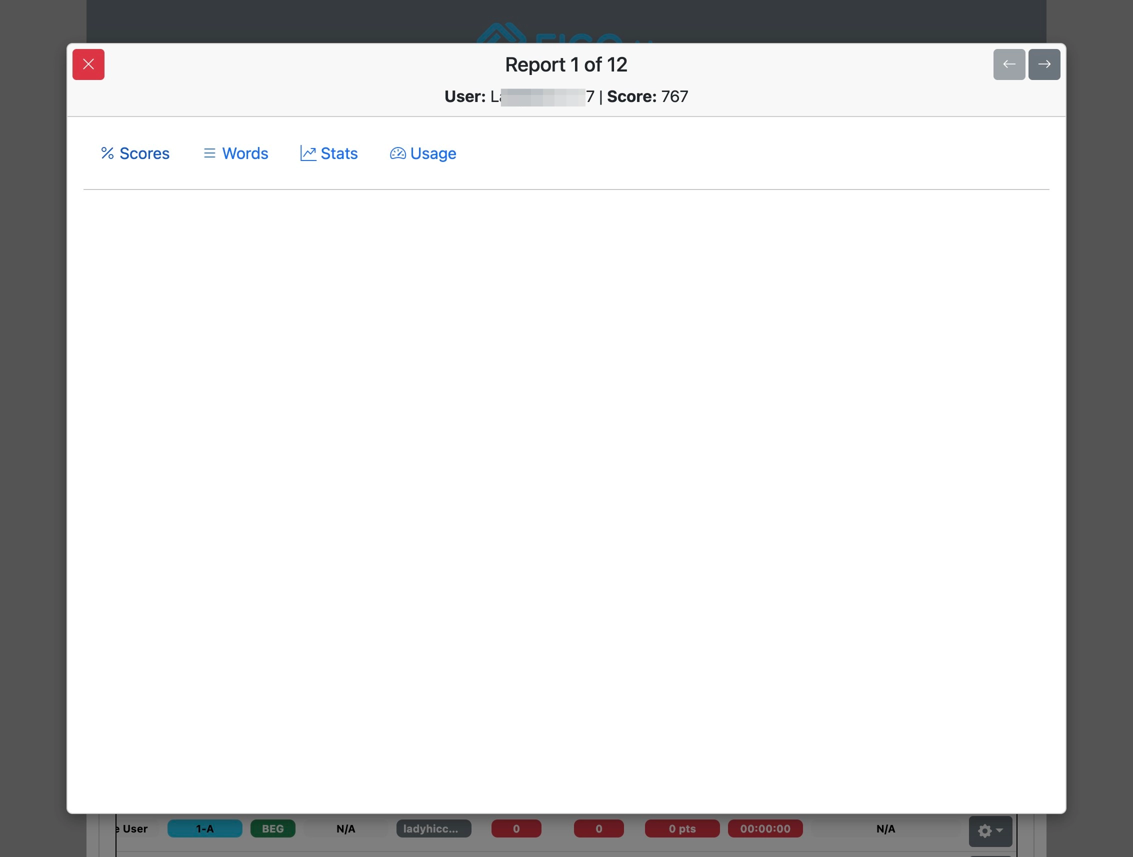 Screenshot for How to view student progress, step 4